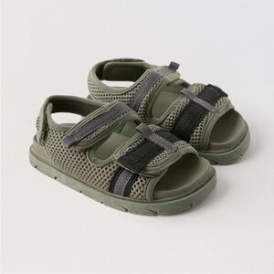 ZARA TECHNICAL MESH SANDALS